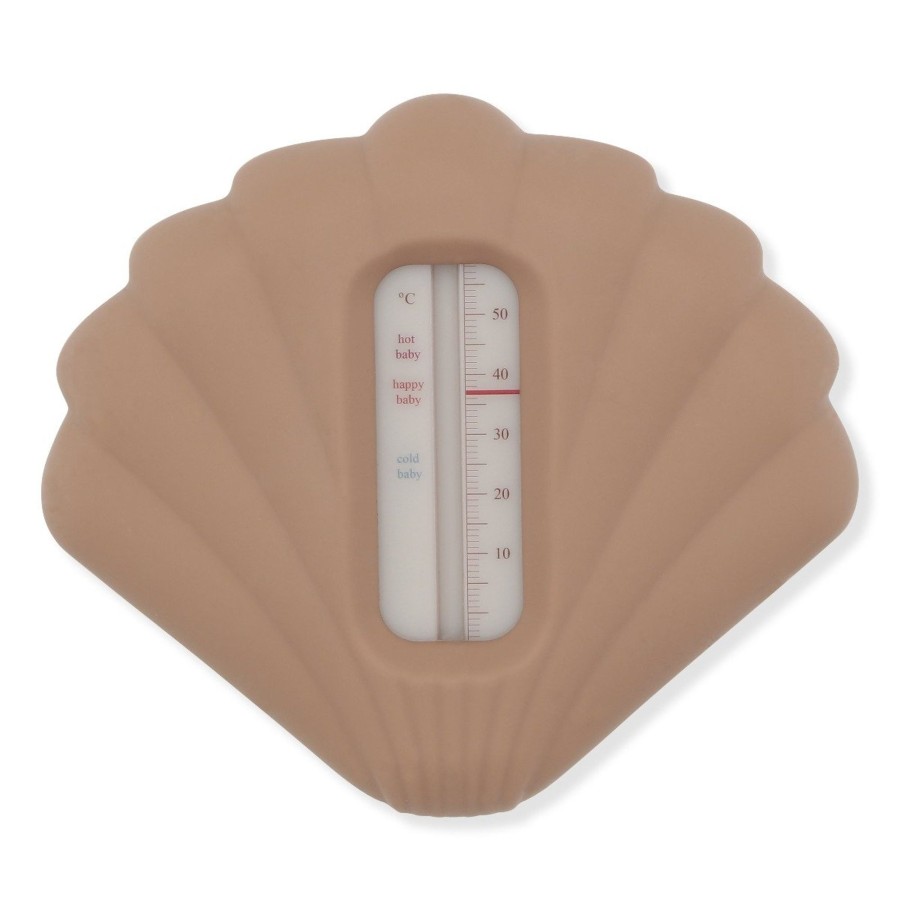 Gifts Konges Slojd Gifts For Newborns | Shell Silicone Bath Thermometer | Blush