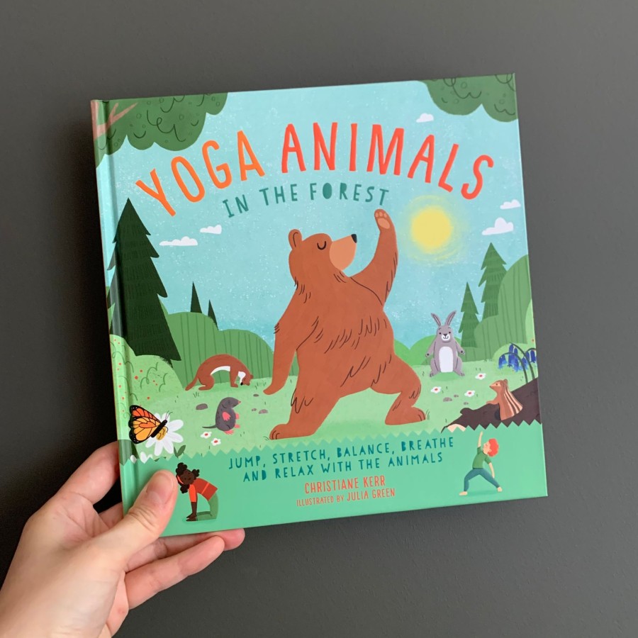 Play & Learn Quarto Early Learning Books | Yoga Animals | In The Forest