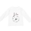 Clothing & Accessories Wexbaby Tops & Bottoms | La Lune Long Sleeve Tee By Wexbaby