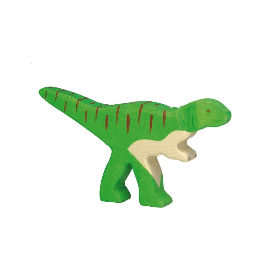 Play & Learn Holztiger Wooden Toys | Allosaurus Wooden Figure