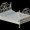 Play & Learn Maileg Pretend Play | Vintage Bed, Micro | Off White