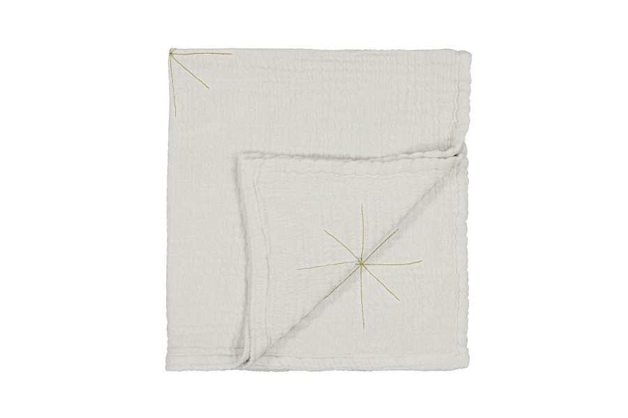 Baby Moumout Blankets & Swaddles | Cotton Gauze Baby Swaddle/Blanket Almond