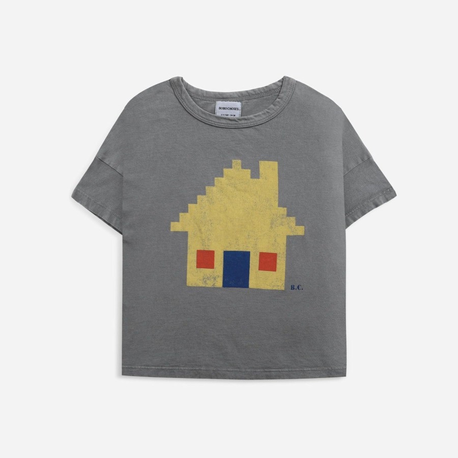 Gifts BOBO CHOSES Eid Gift Shop | Brick House Short Sleeve Organic Cotton T-Shirt