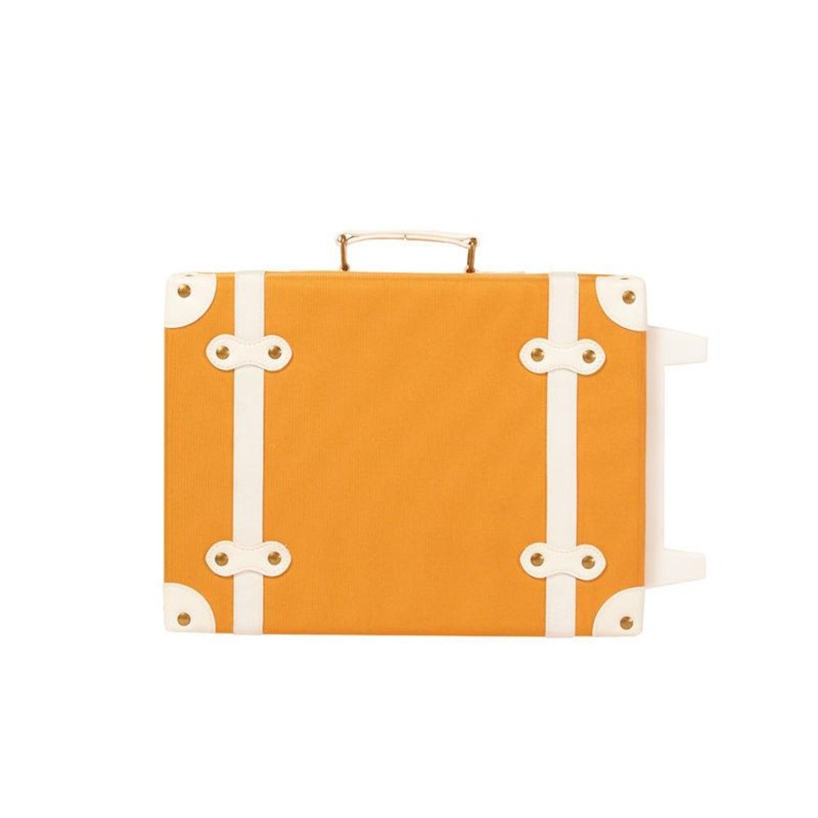 @Home Olli Ella Baskets & Suitcases | Olli Ella See Ya Suitcase | Apricot