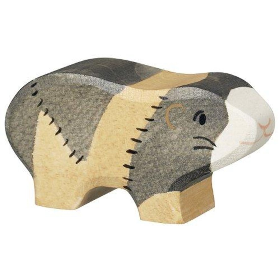 Play & Learn Holztiger Wooden Figures | Guinea Pig Wooden Figure