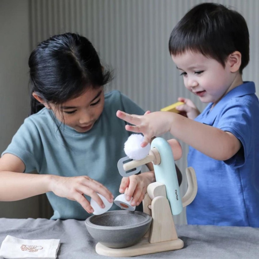 Play & Learn Plan Toys Wooden Toys | Stand Mixer Set