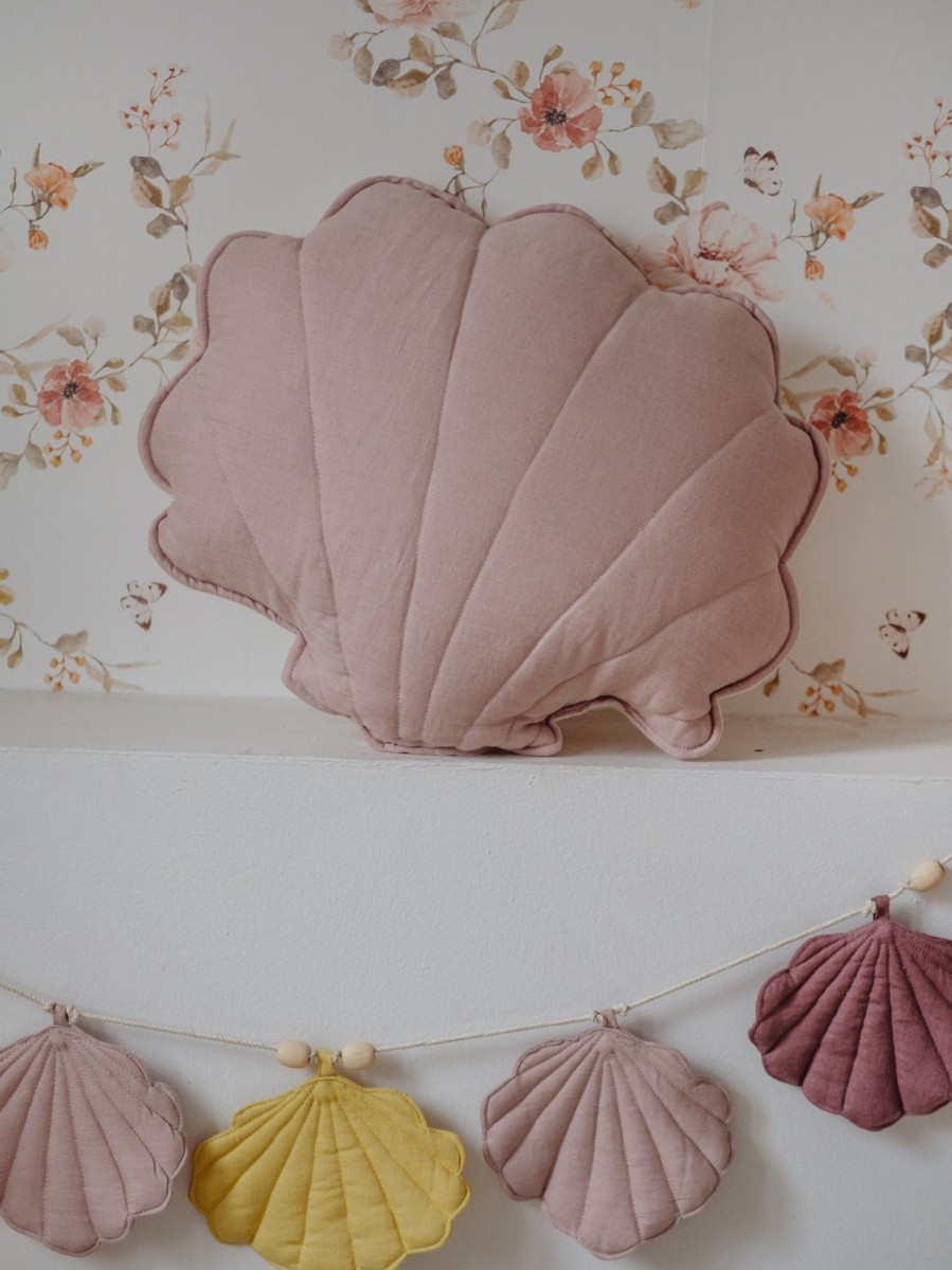 @Home Moi Mili Valentines | Linen Shell Cushion | Powder Pink