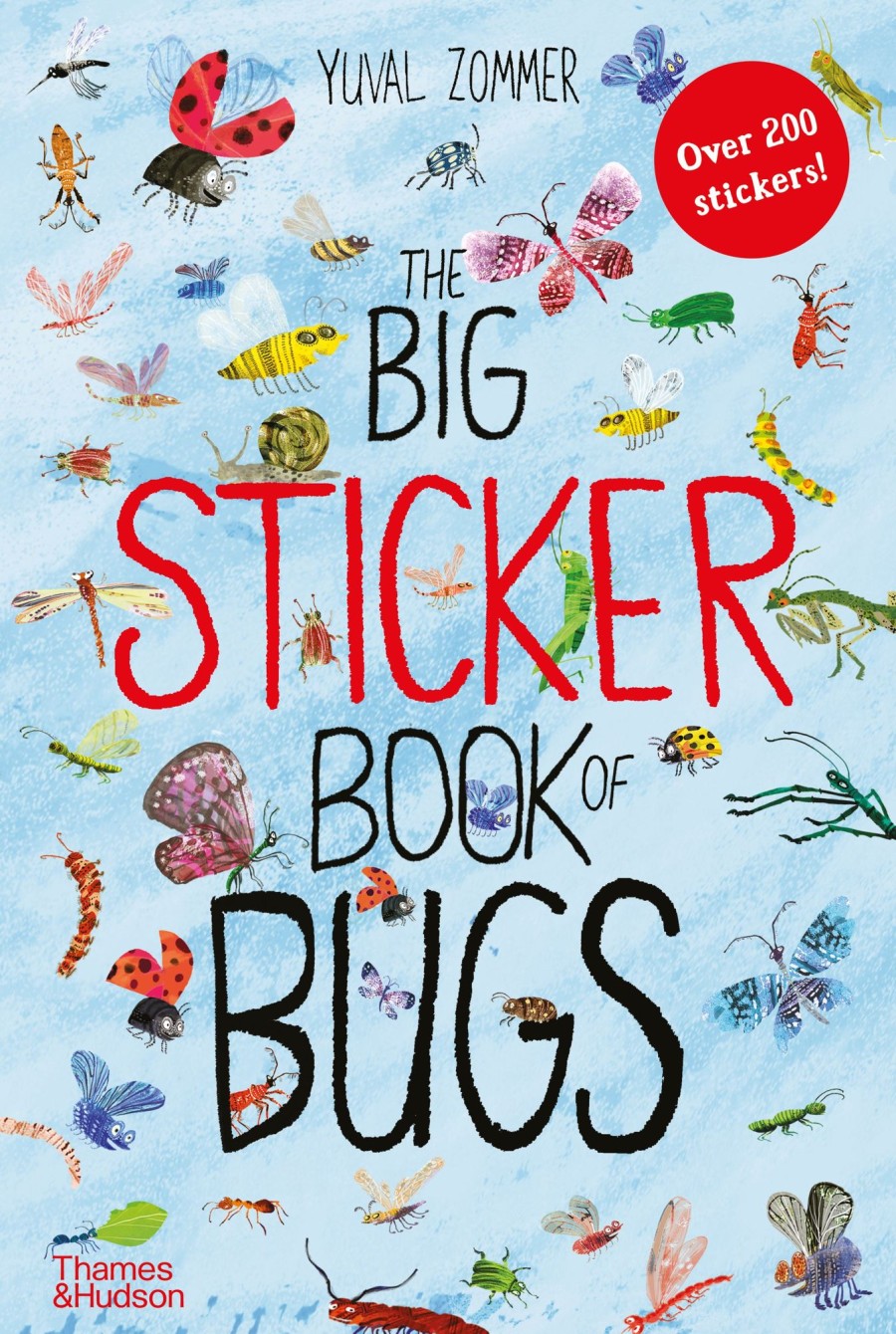 Play & Learn THAMES & HUDSON Activity, Colouring & Sticker Books | The Big Sticker Book Of Bugs