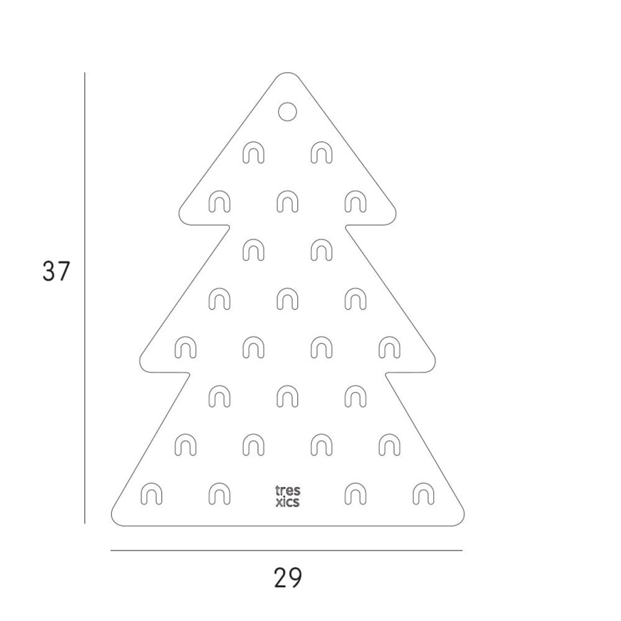 @Home Tresxics Hooks, Shelves & Mirrors | Advent Calendar Fir Tree By Tresxics | Boxes