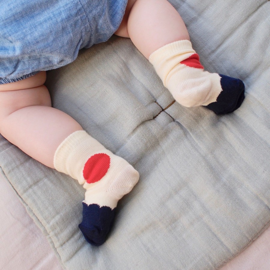 Clothing & Accessories TchuTcha Socks, Booties & Tights | N.6 Organic Cotton Baby Sock By Tchutcha