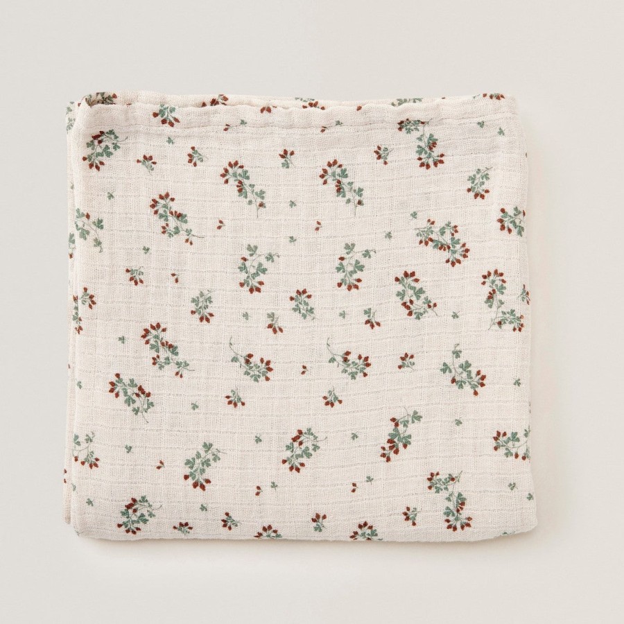 Gifts Garbo&Friends Gifts For Newborns | Garbo&Friends Muslin Swaddle Blanket | Clover