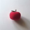 Baby TadaaamBrand Rattles & Pram Toys | Crochet Fruit Rattle | Apple