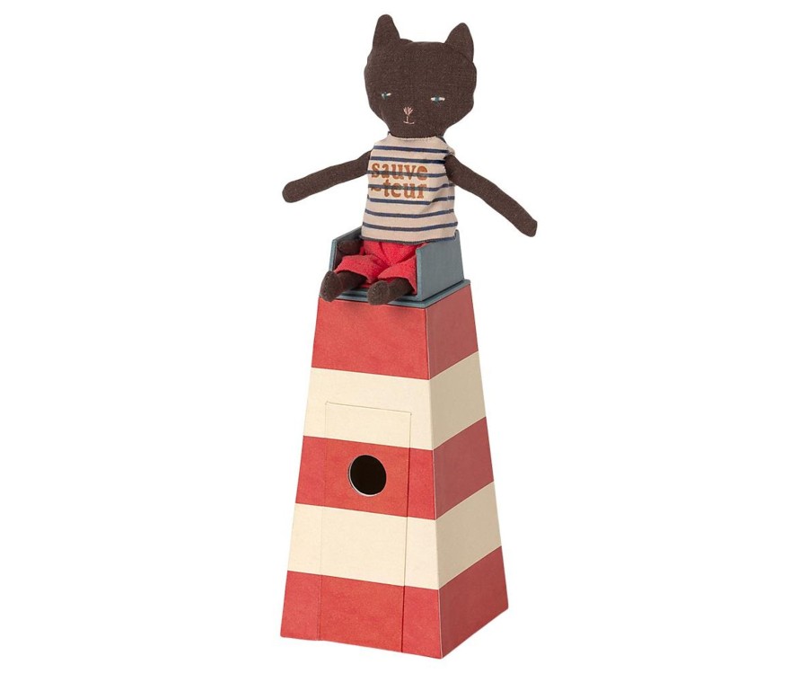 Gifts Maileg Little Treats | Sauveteur, Tower With Cat