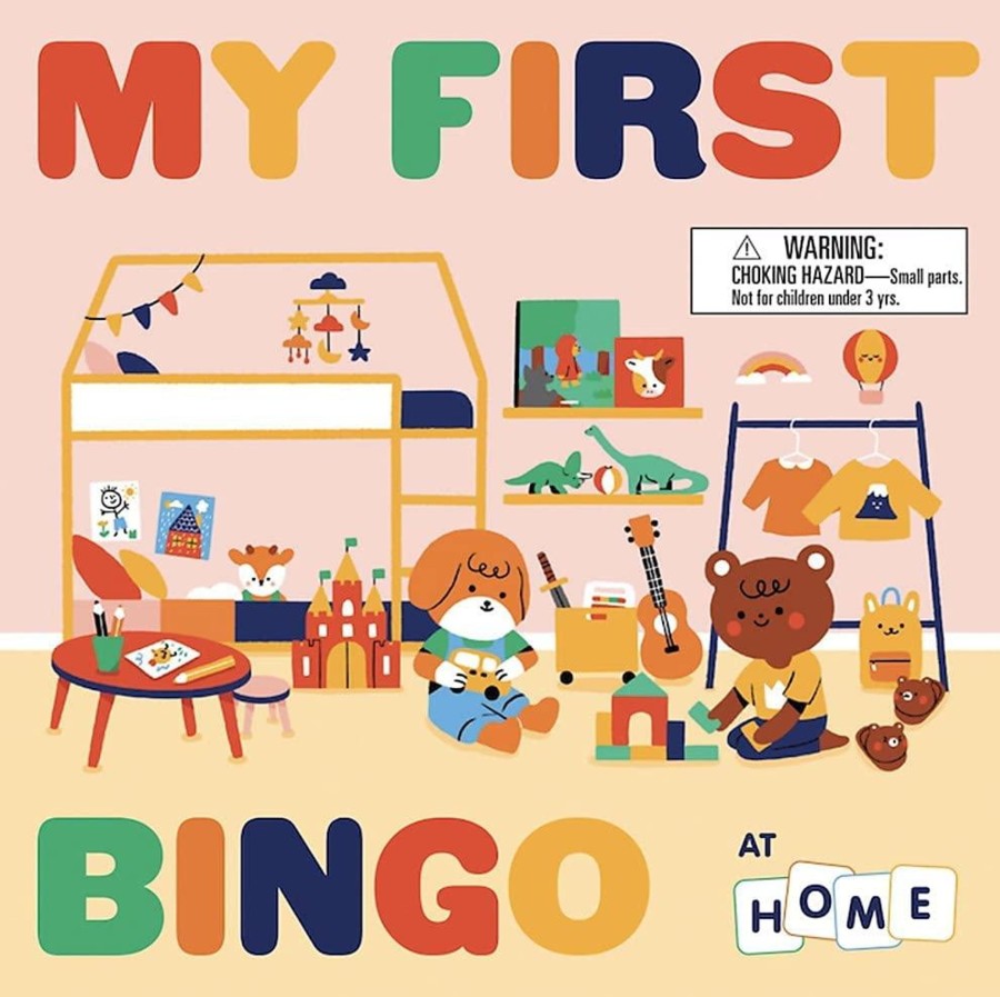 Play & Learn Laurence King Puzzles & Games | My First Bingo: At Home