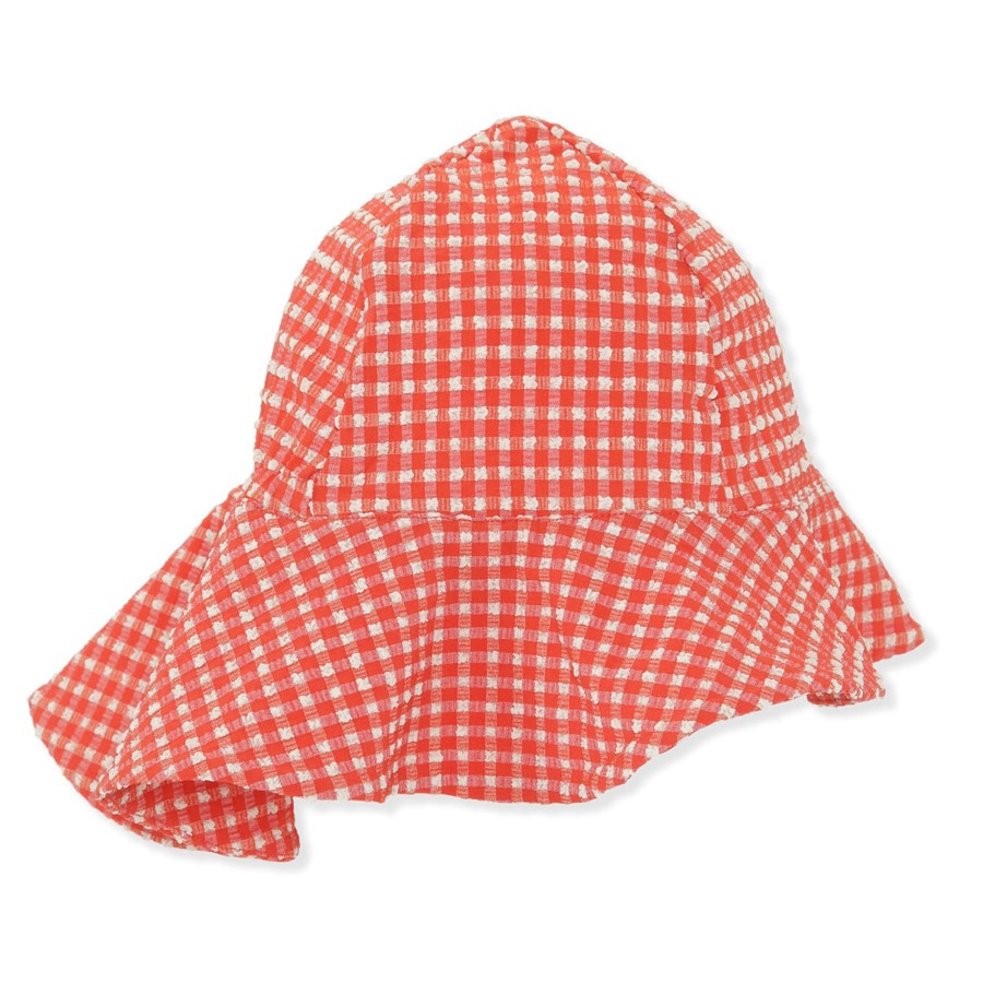 Gifts Konges Slojd Summer Shop | Fresia Sunhat With Upv 50+ | Fiery Red