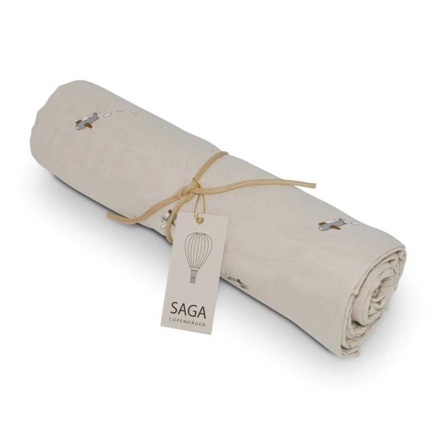 Gifts SAGA Copenhagen Gifts For Newborns | Organic Swaddle | Helicopter