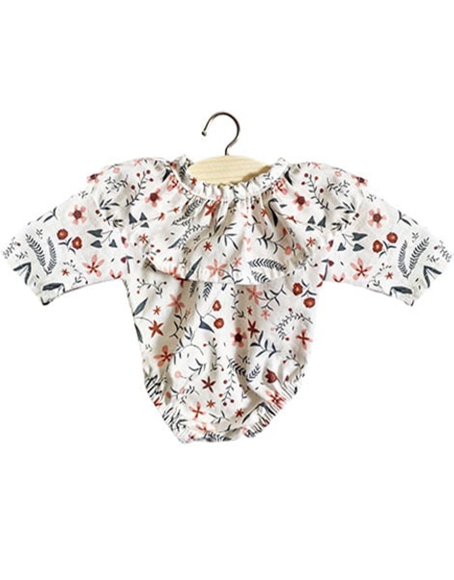 Play & Learn Minikane Dolls & Accessories | Colette Cotton Bodysuit Nina Print For Minikane X Gordis Dolls