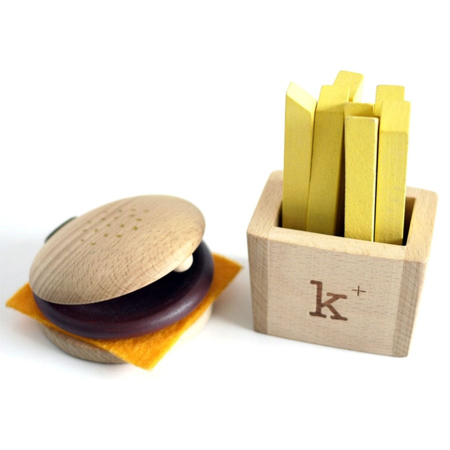 Play & Learn kiko & gg Wooden Toys | Kiko & Gg Hamburger Set Instruments