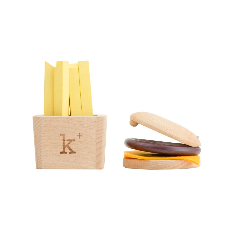 Play & Learn kiko & gg Wooden Toys | Kiko & Gg Hamburger Set Instruments