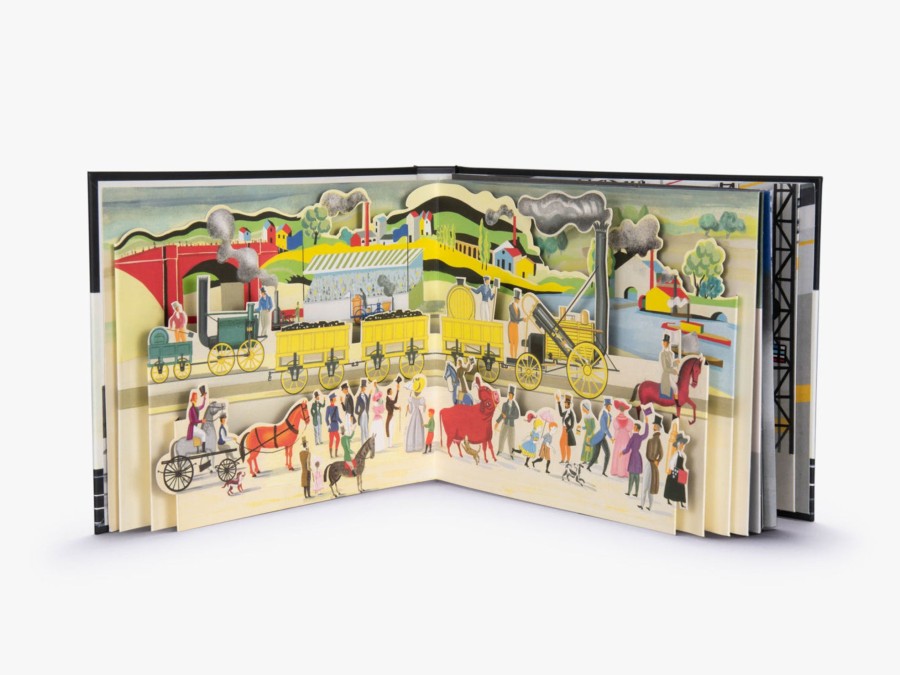 Play & Learn THAMES & HUDSON Pop-Up Books | A Train Journey - Pop Up Book