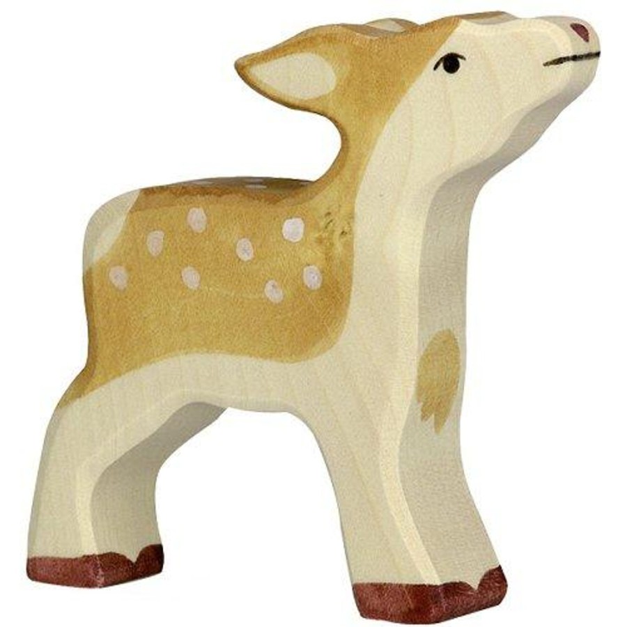 Play & Learn Holztiger Wooden Figures | Fawn Wooden Figure