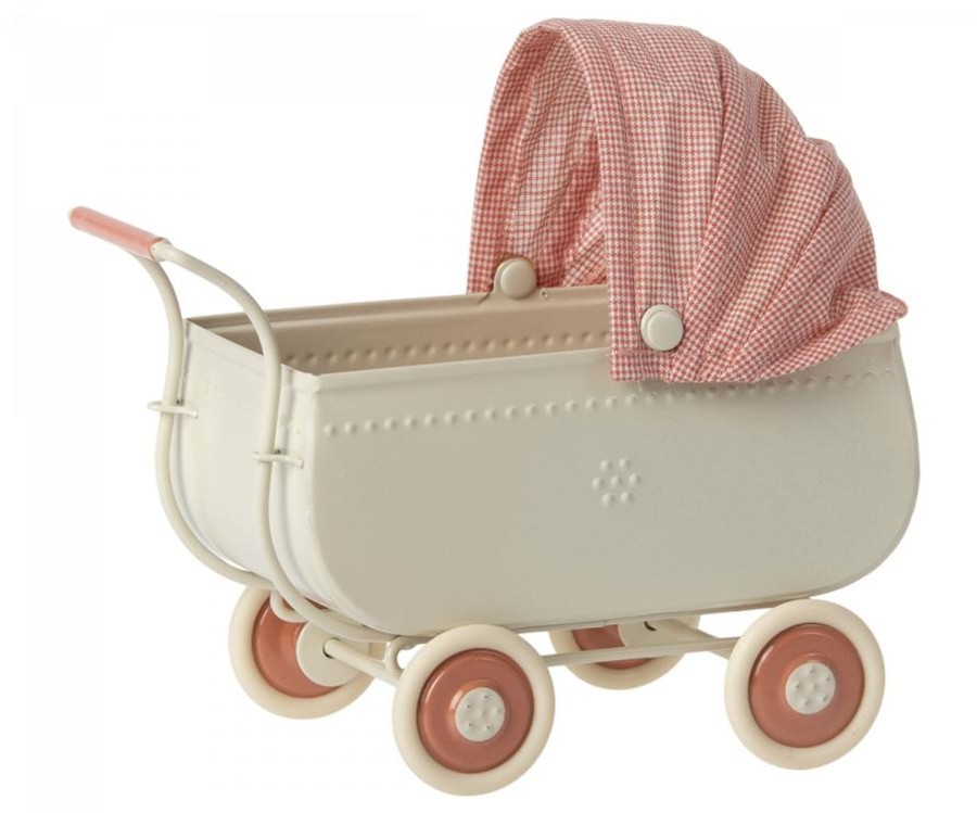 Gifts Maileg Little Treats | Pram, Micro | Coral