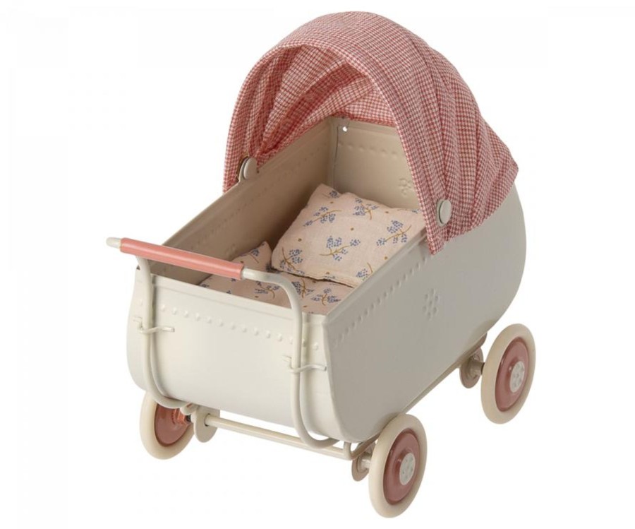 Gifts Maileg Little Treats | Pram, Micro | Coral