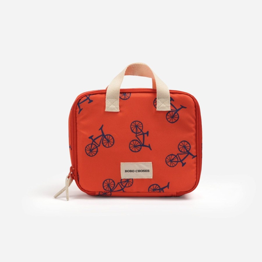 @Home BOBO CHOSES Lunch Bag & Box | Bicycle All Over Lunch Bag