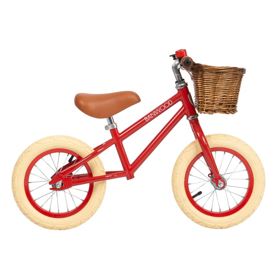 Play & Learn Banwood Bikes, Trikes & Helmets | First Go Balance Bike - Red