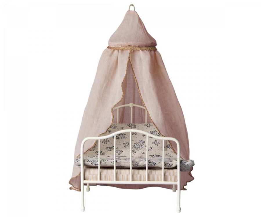 Gifts Maileg Little Treats | Miniature Bed Canopy | Rose