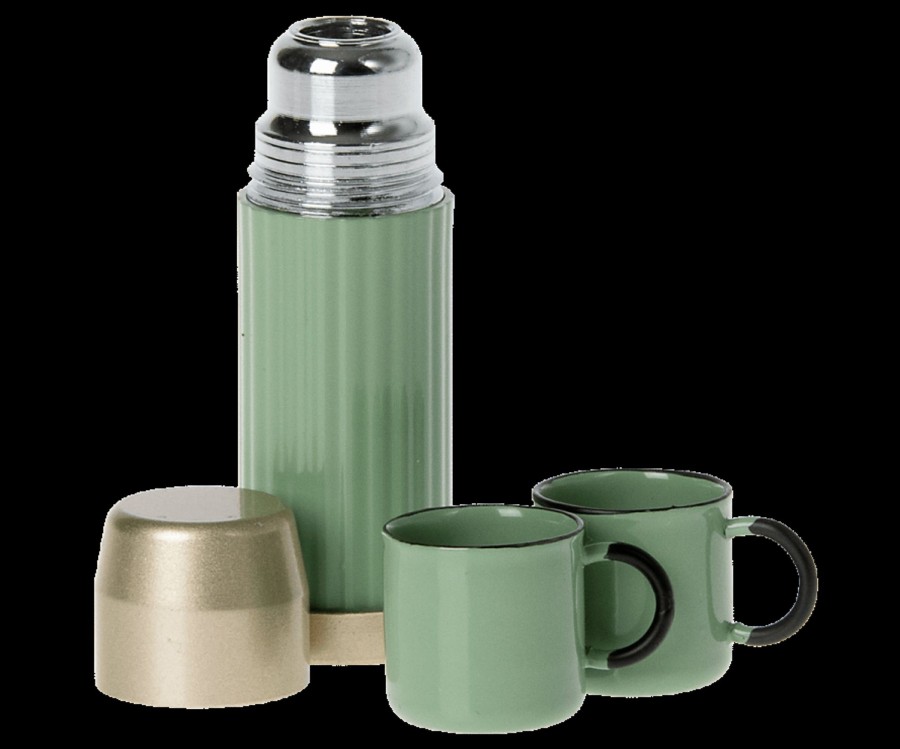 Gifts Maileg Little Treats | Maileg Thermos And Cups | Mint