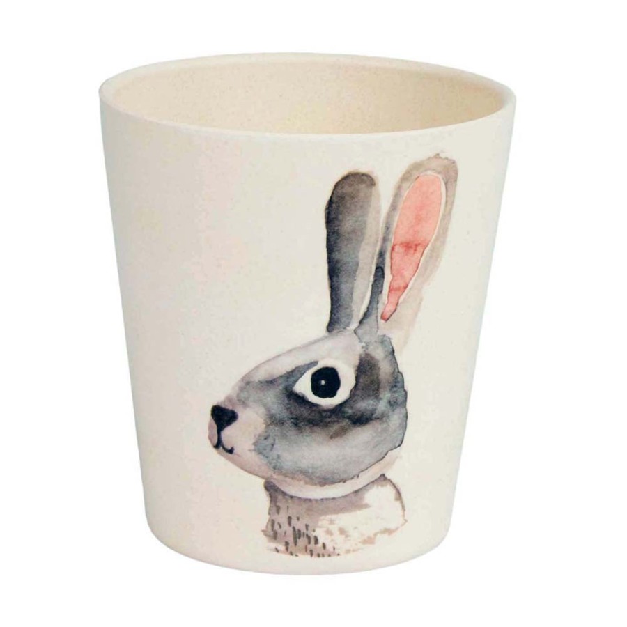 @Home Nuukk Plates, Bowls & Cups | Bunny & Badger Bamboo Cup