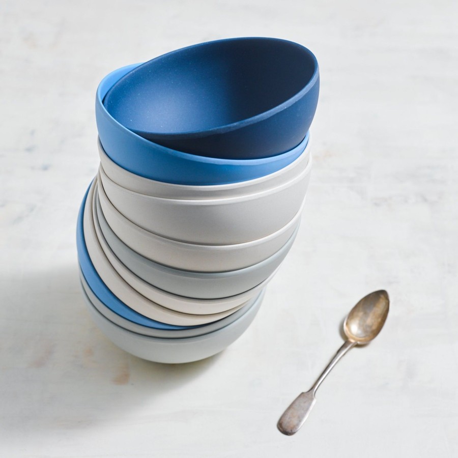 Gifts Fable Gifts For Grownups | Bamboo Dinner Set | Midnight Blue