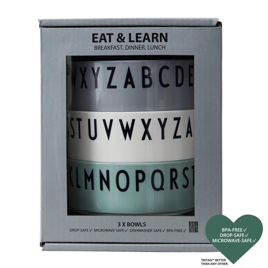 @Home Design Letters Dinnerware Sets | Breakfast. Dinner. Lunch In Green By Design Letters