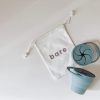 @Home Bare. Plates, Bowls & Cups | Dusty Blue Silicone Snackie Cup