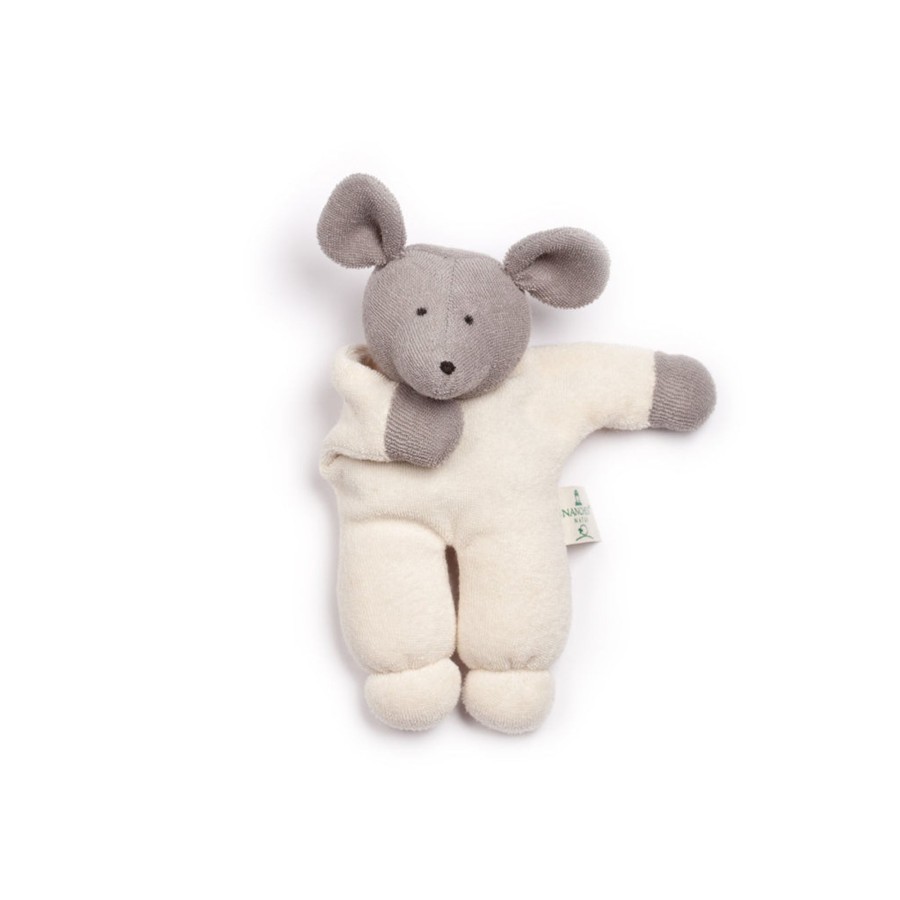 Baby Nanchen Soft Toys | Organic Cotton/Wool Soft | Mouse