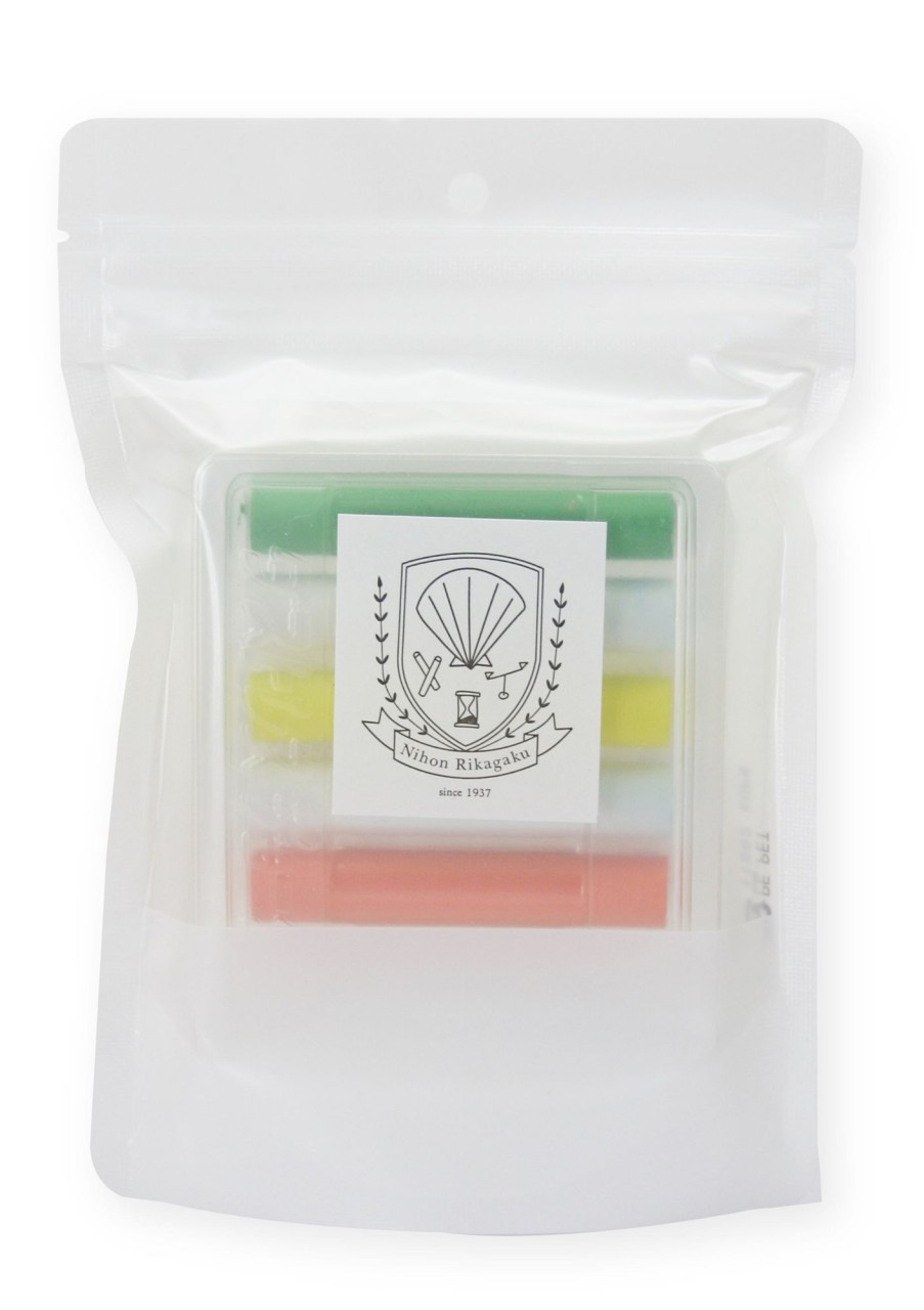 Play & Learn Kitpas Chalk & Crayons | Dustless Chalk Set Of 6 - Vitamin Colour By Kitpas