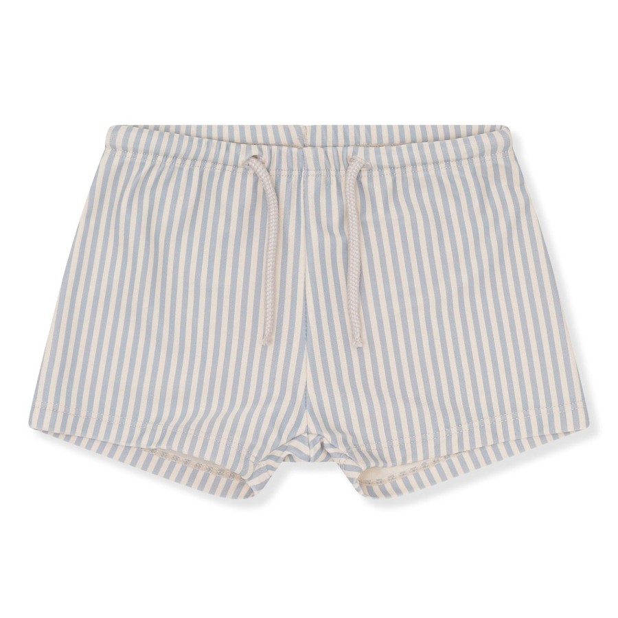 Gifts Konges Slojd Gifts For Newborns | Aster Swim Shorts | Light Blue Stripe