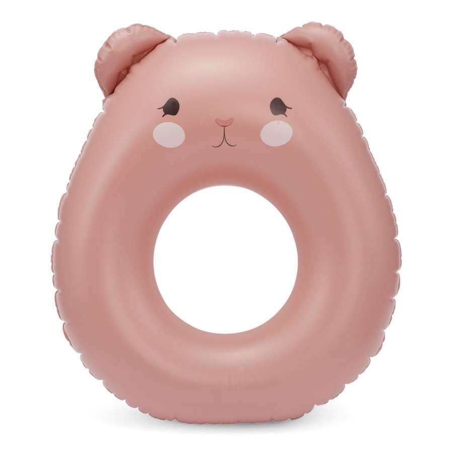 @Home Konges Slojd Valentines | Swim Ring | Bear Cherry Blush