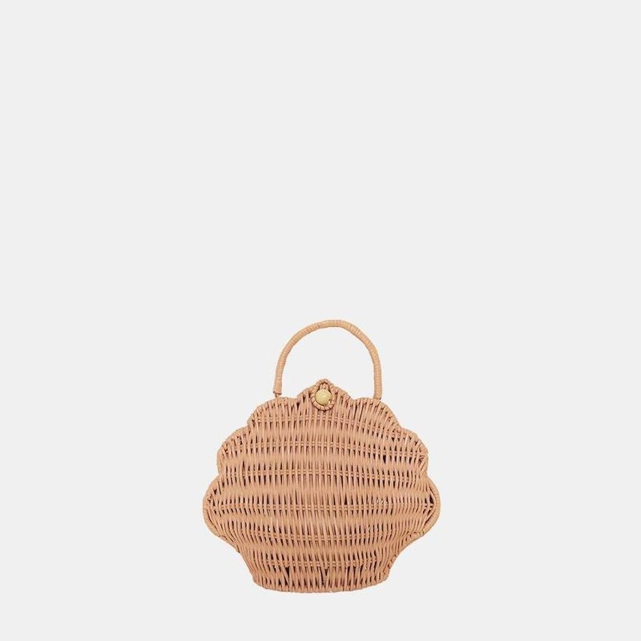 @Home Olli Ella Baskets & Suitcases | Olli Ella Shell Bag | Rose