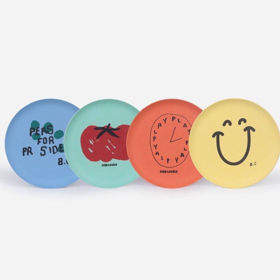 @Home BOBO CHOSES Plates, Bowls & Cups | For President Bamboo Plate Set