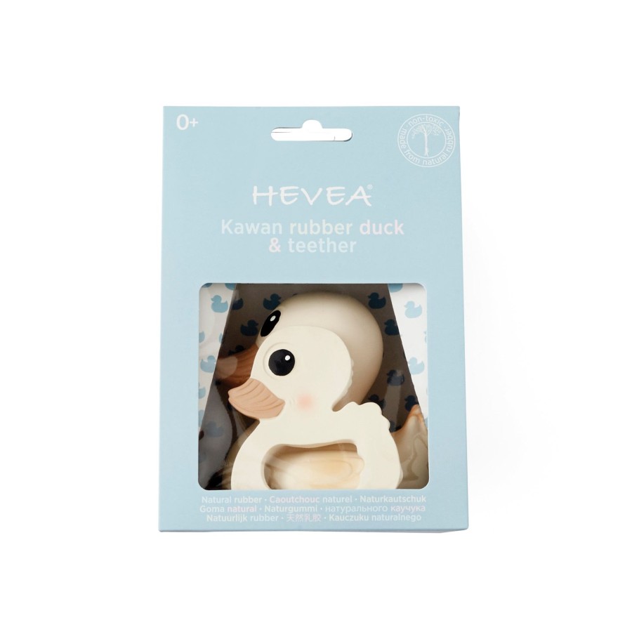 Play & Learn Hevea Bath Toys | Kawan Rubber Duck & Soothing Toy Set