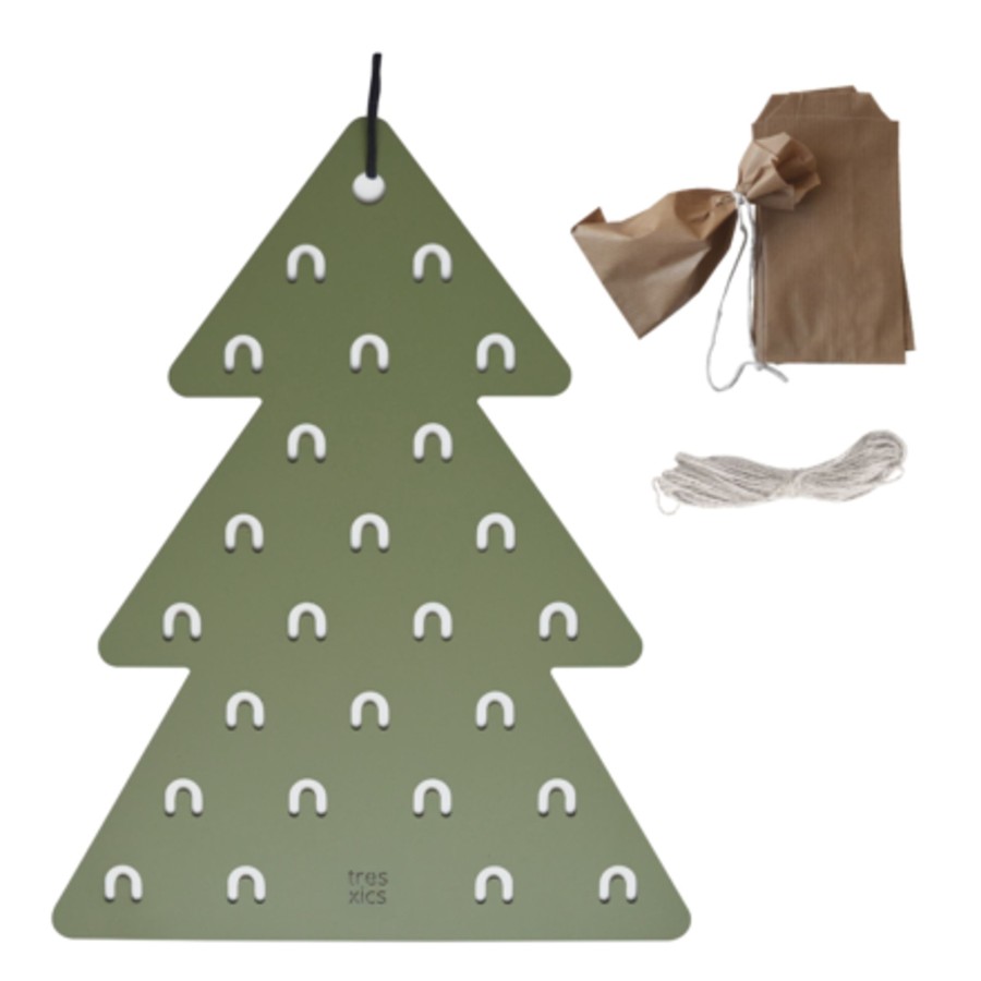 @Home Tresxics Hooks, Shelves & Mirrors | Advent Calendar Fir Tree By Tresxics | Envelope