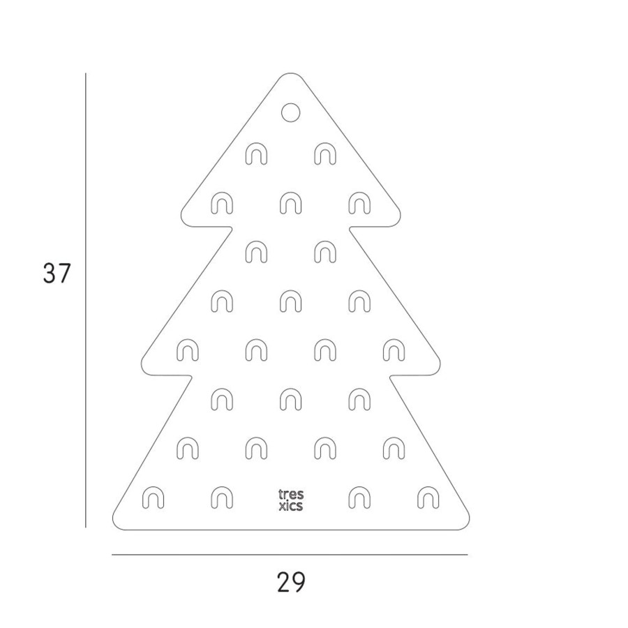 @Home Tresxics Hooks, Shelves & Mirrors | Advent Calendar Fir Tree By Tresxics | Envelope