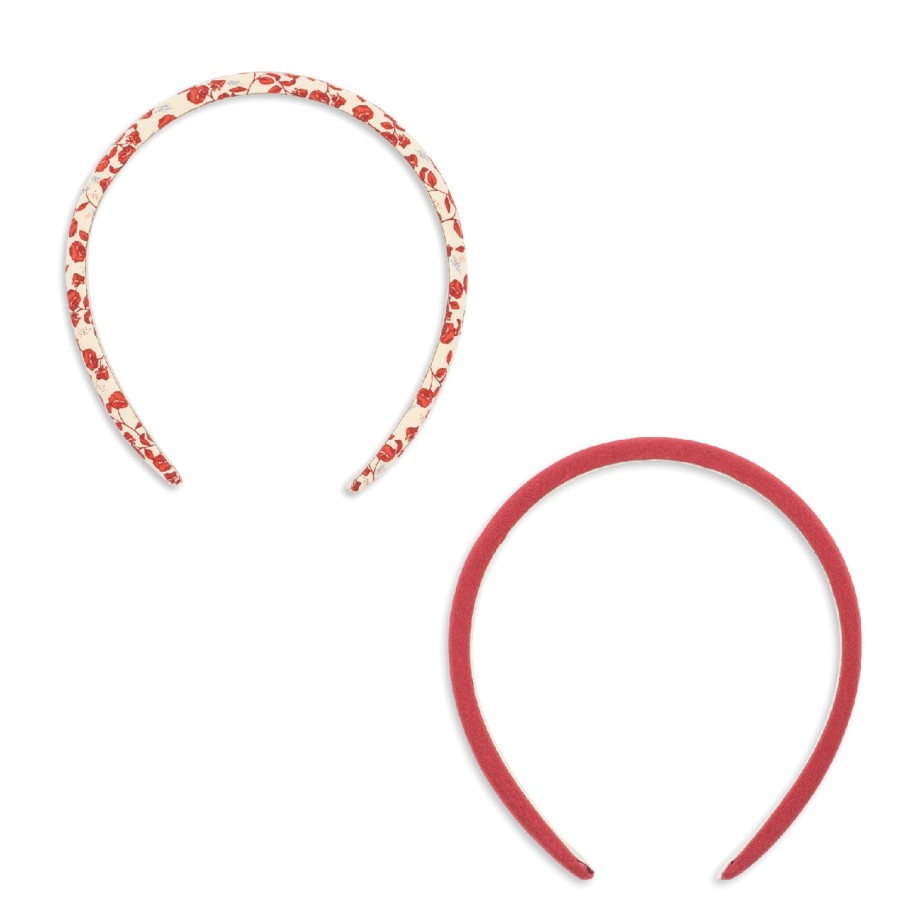 Clothing & Accessories Konges Slojd Hair Accessories | Pack Of 2 Hairbrace | Espalier Rouge