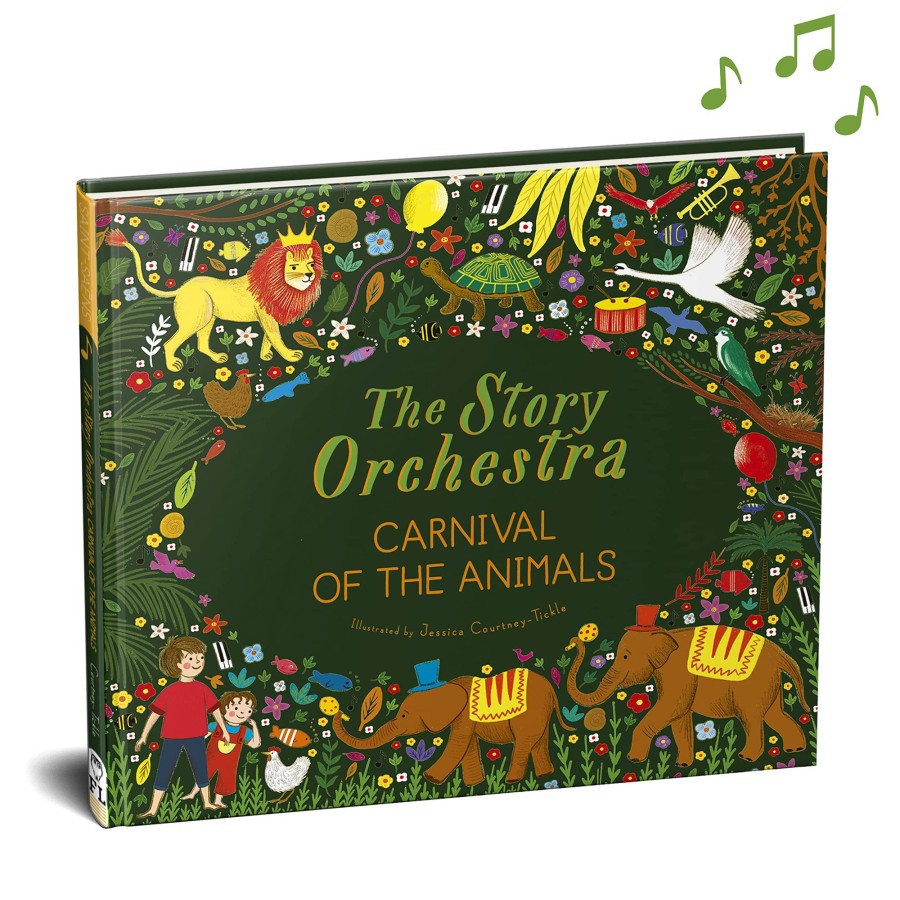 Play & Learn Quarto Christmas Books | The Story Orchestra: Carnival Of The Animals | Press The Note To Hear Saint-Saens' Music