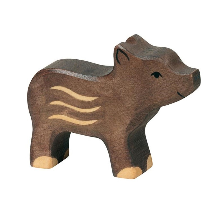 Gifts Holztiger Little Treats | Young Boar Wooden Figure