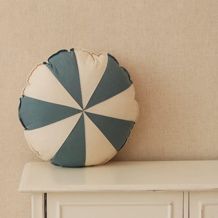 @Home Moi Mili Cushions & Rugs | Patchwork Cushion | Blue Candy