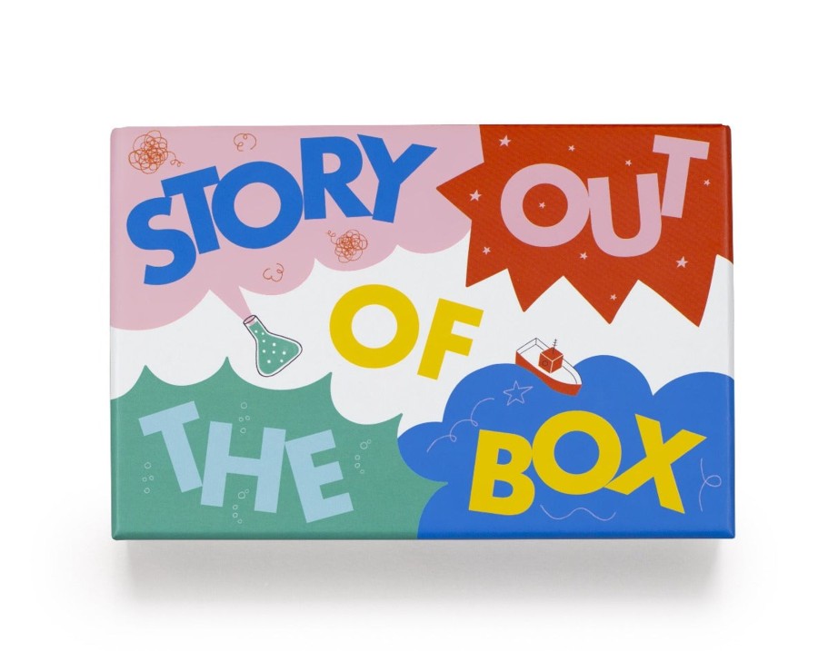 Play & Learn Laurence King Puzzles & Games | Story Out Of The Box | Creativity Games For Writers Of All Ages