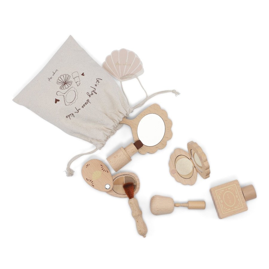 Play & Learn Konges Slojd Pretend Play | Wooden Beauty Set